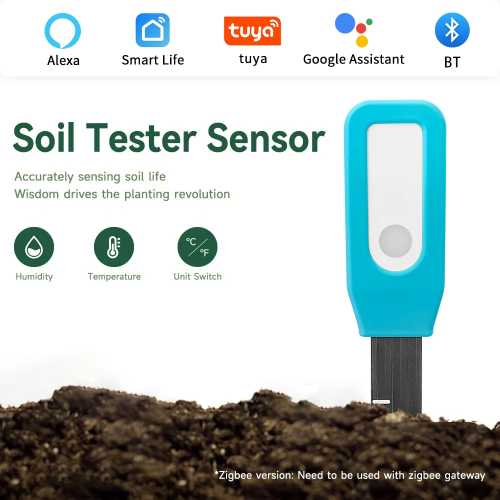 Smart Garden Domes - Smart Soil Tester Sensor BT Tuya