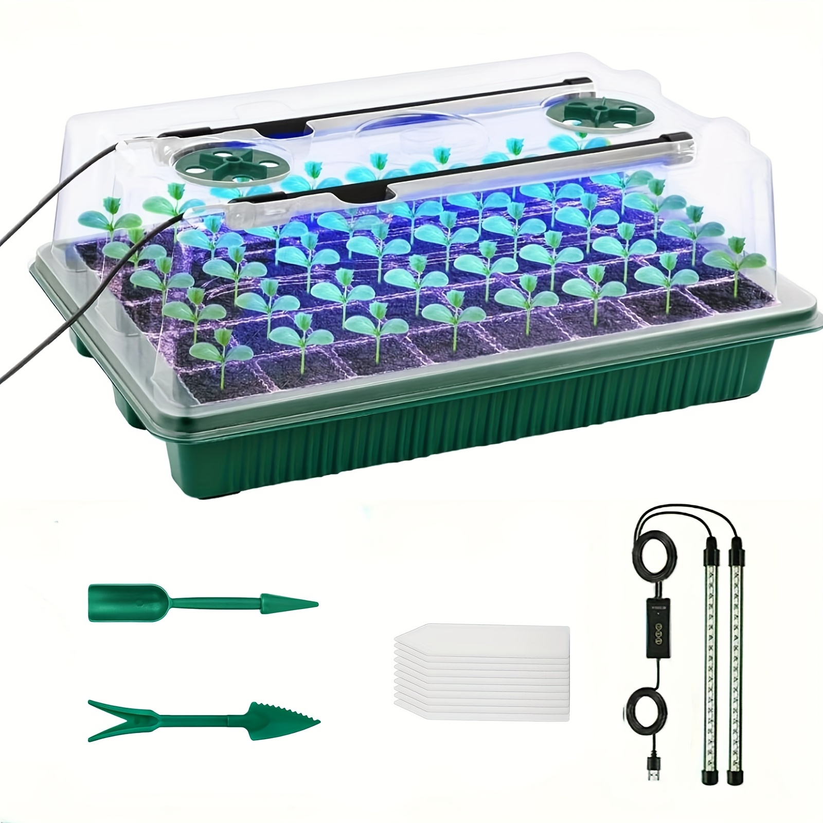 Smart Garden Domes - Seed Starter Trays With High Dome