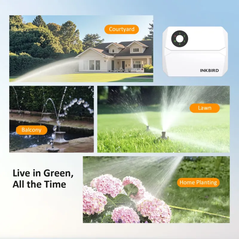 Inkbird IIC-400-WIFI 4 Zones S - đánh giá và giá Smart Garden Zone