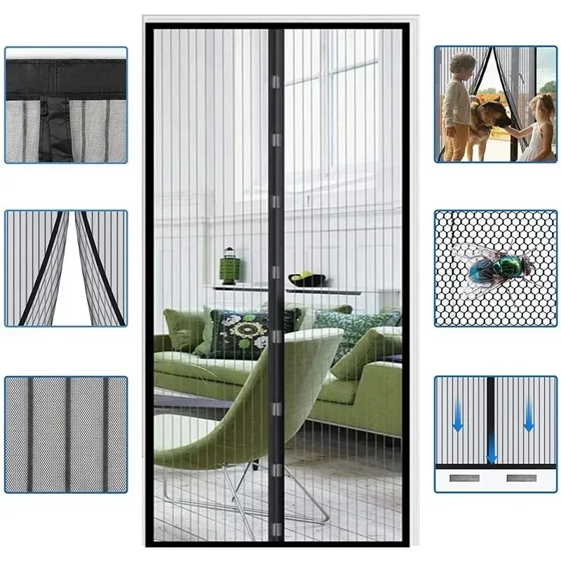 Magnetic Mosquito Net Door Win - đánh giá và giá Smart Garden Gate