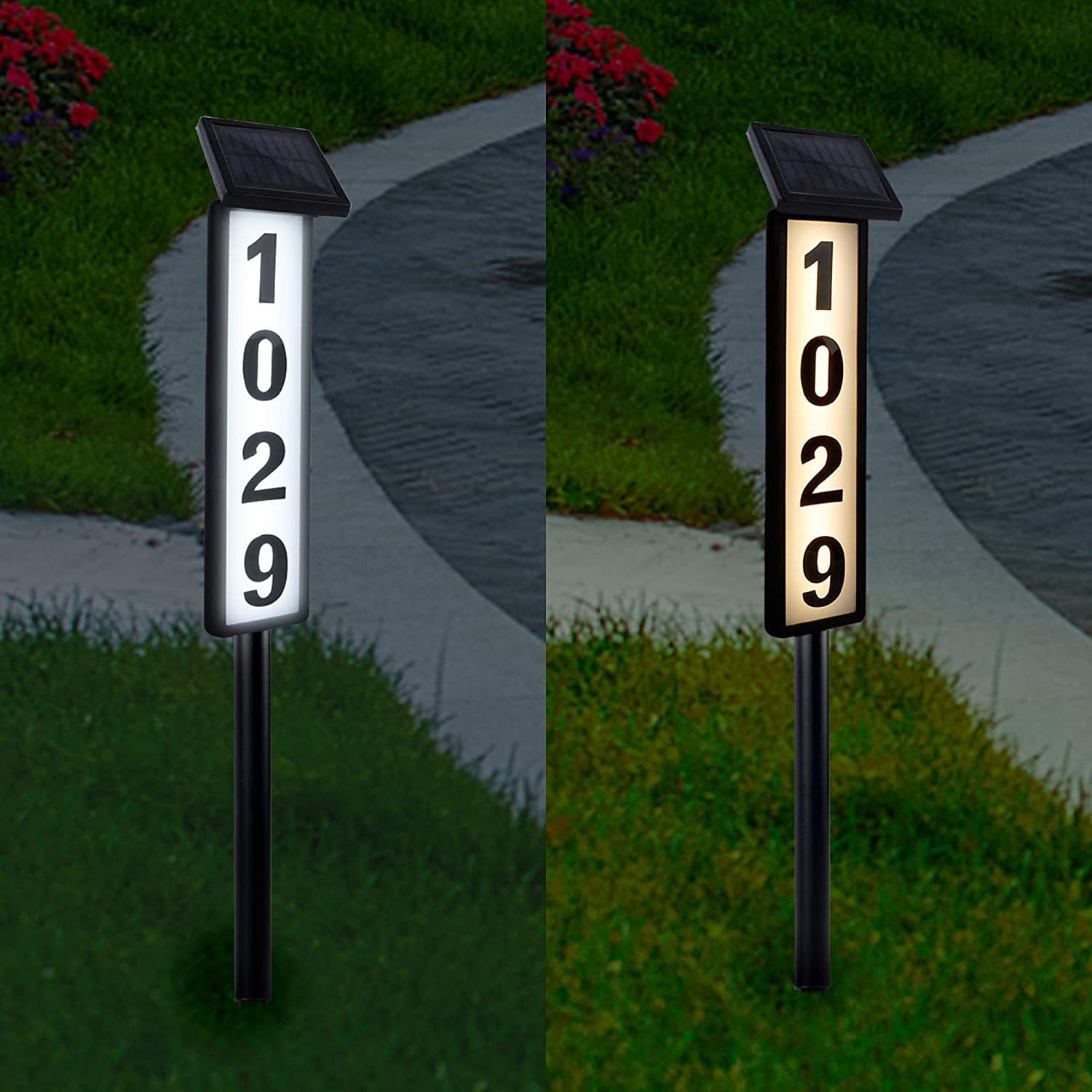 Solar-Powered Door Sign Lights - đánh giá và giá Smart Garden Gate