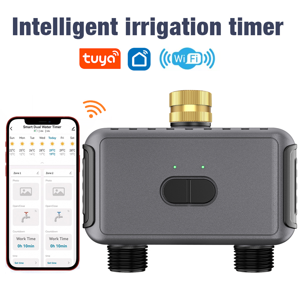 Tuya WiFi Water Timer Smart 2  - đánh giá và giá Smart Garden Keeper