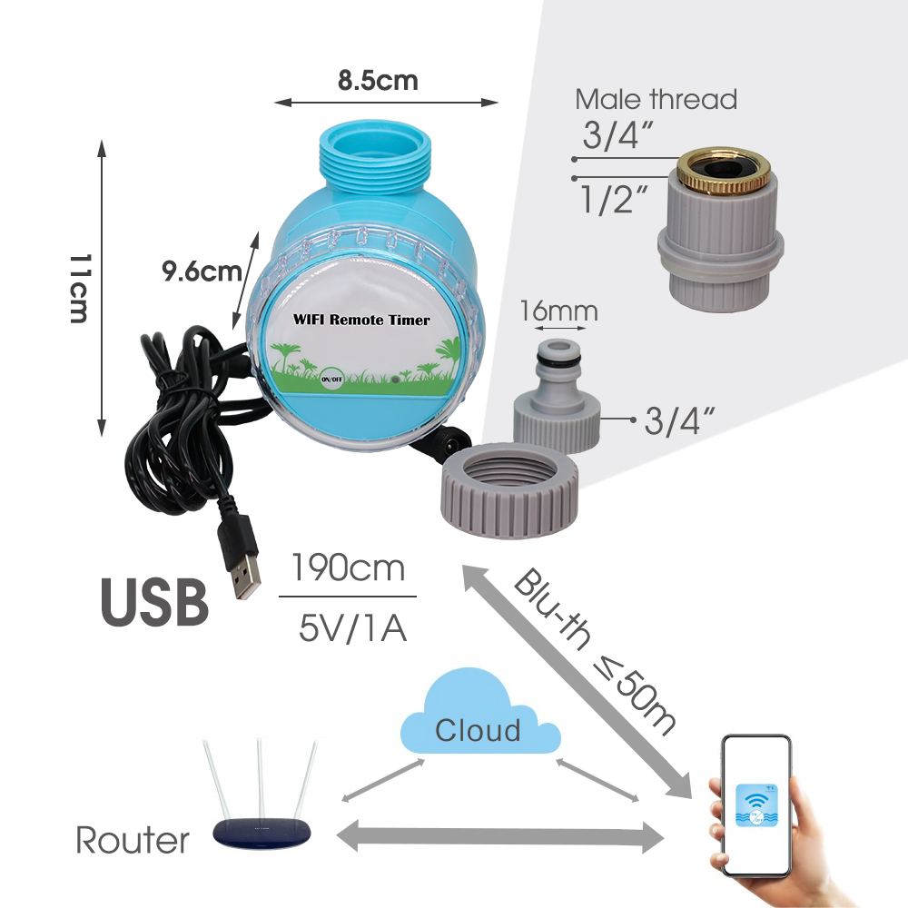 30-50M Smart Garden Watering S - đánh giá và giá Smart Garden Keeper