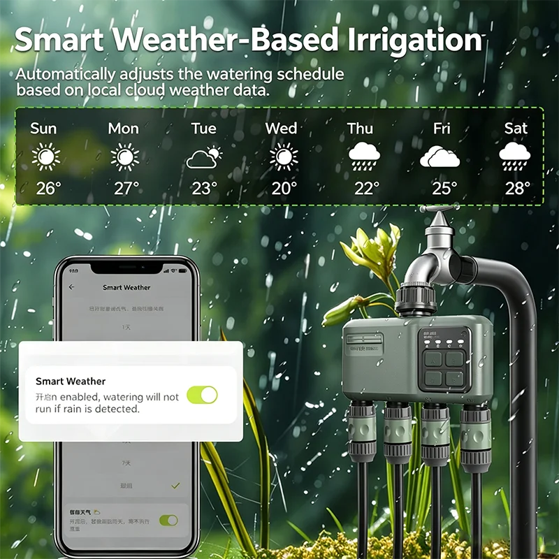 Plant Self Watering System WiF - đánh giá và giá Smart Garden Keeper