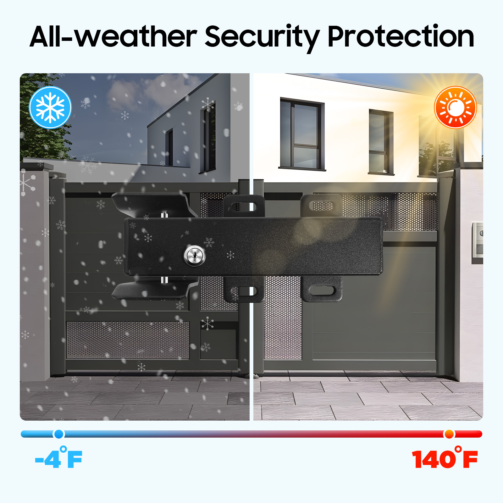 24V 60W Electric Gate Lock, IP - đánh giá và giá Smart Garden Gate