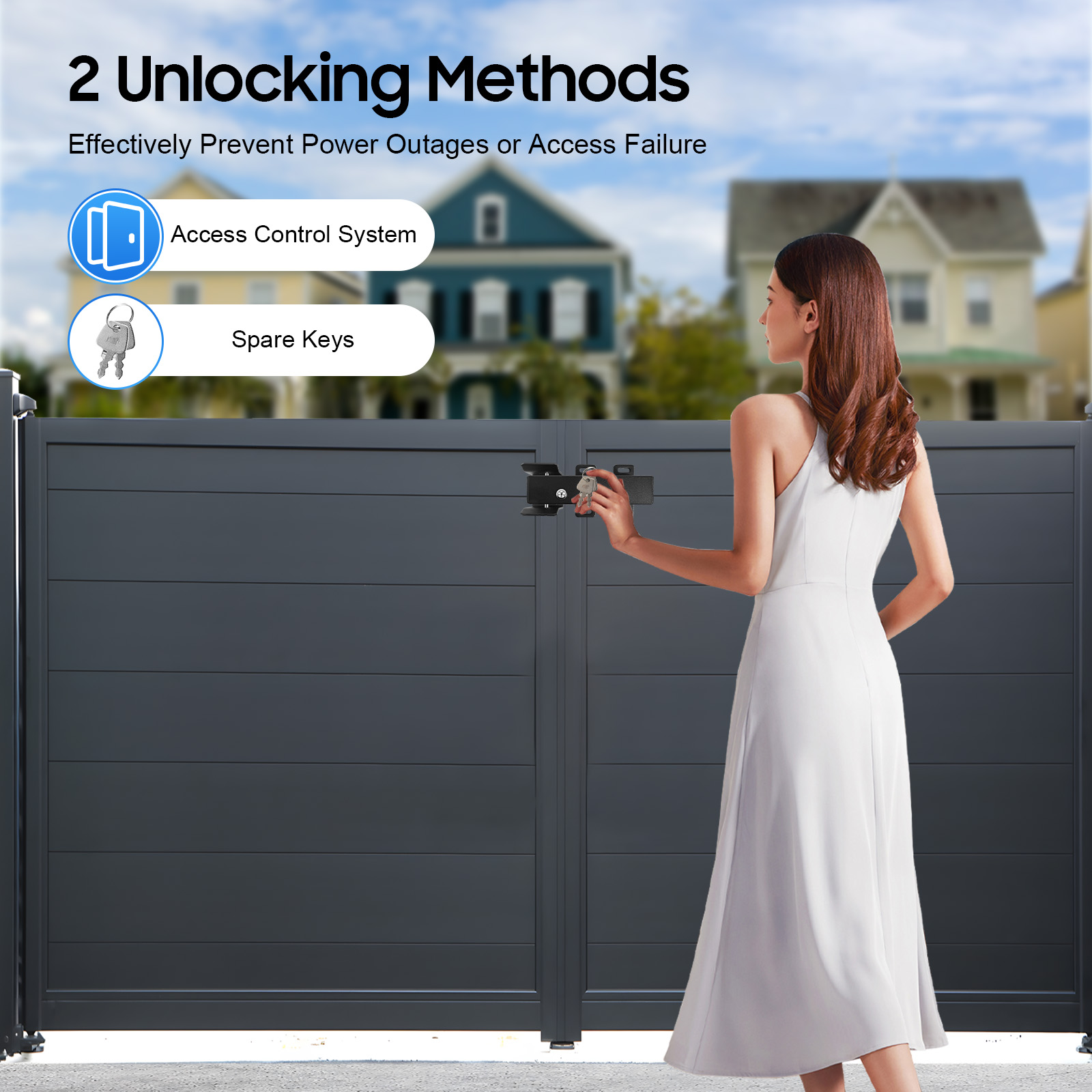 24V 60W Electric Gate Lock, IP - đánh giá và giá Smart Garden Gate