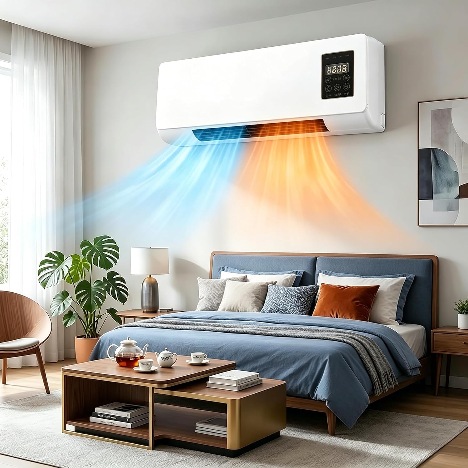 Wall Mount Ductless Air Condit - đánh giá và giá Smart Garden Rooms