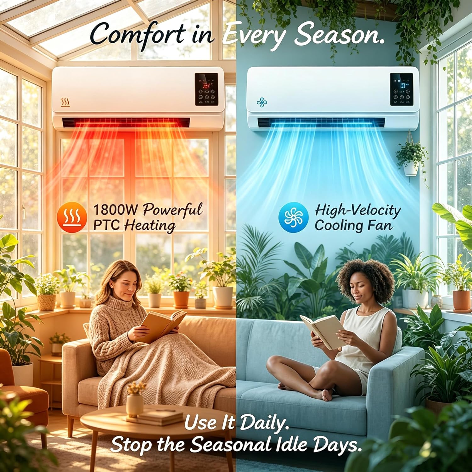 Wall Mount Ductless Air Condit - đánh giá và giá Smart Garden Rooms