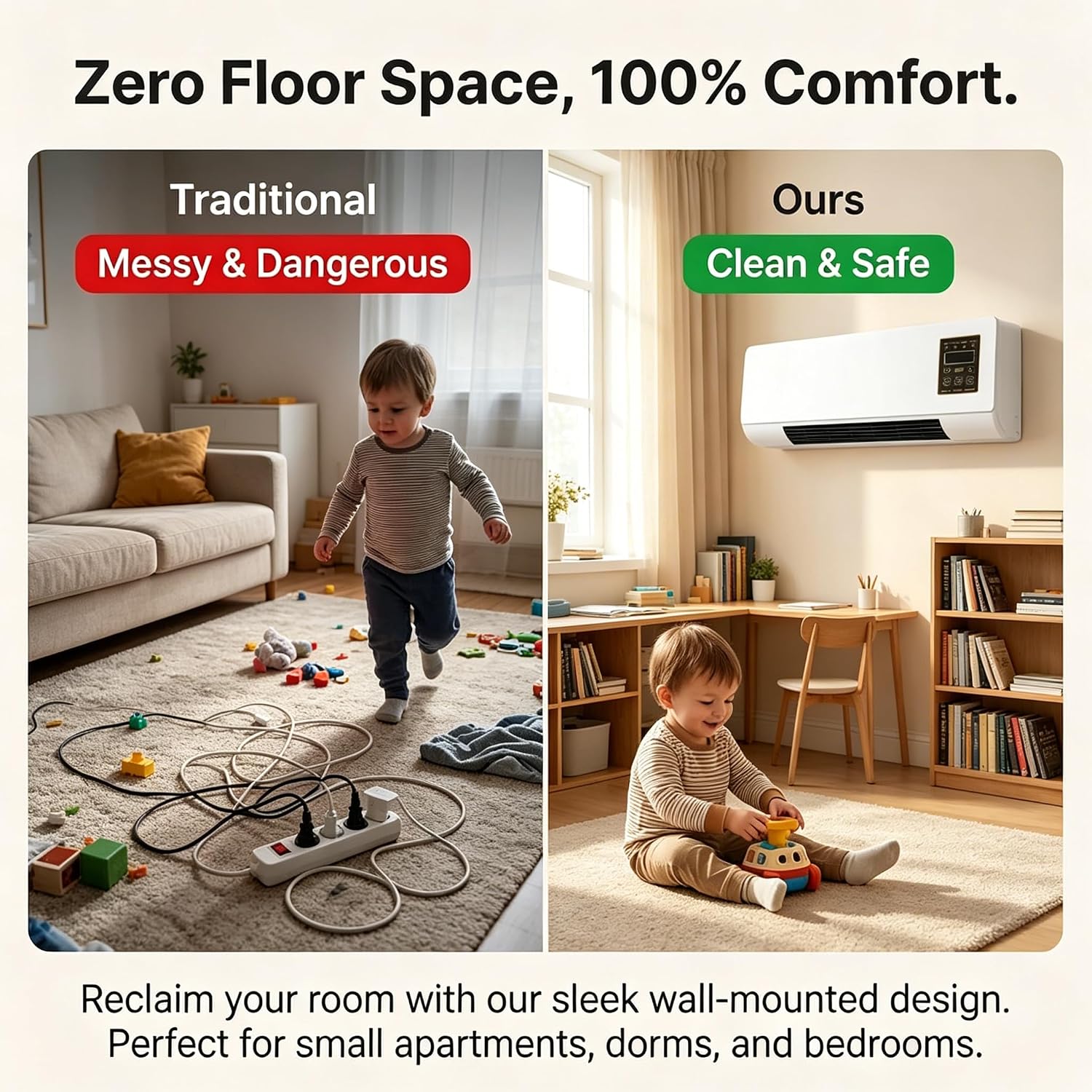 Wall Mount Ductless Air Condit - đánh giá và giá Smart Garden Rooms