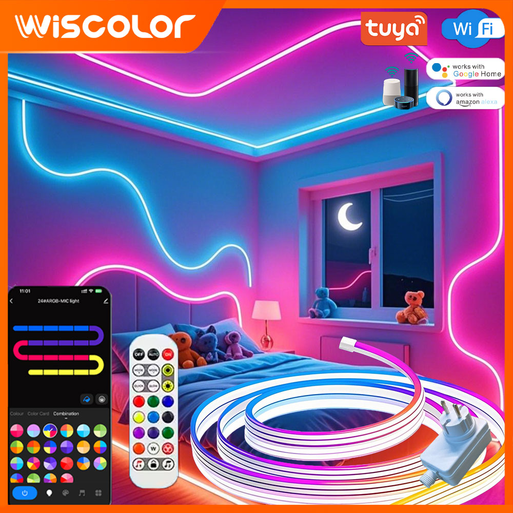 WISCOLOR 24V TUYA WIFI LED Neo - đánh giá và giá Smart Garden Rooms