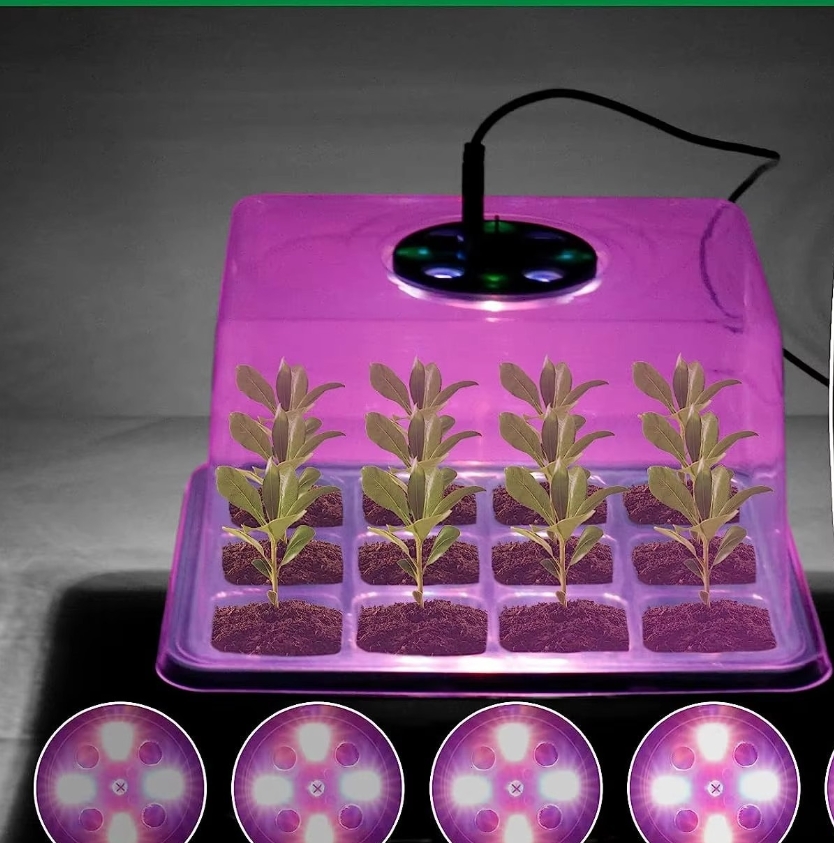 Home Seed Starter Tray with Gr - đánh giá và giá Smart Garden Domes
