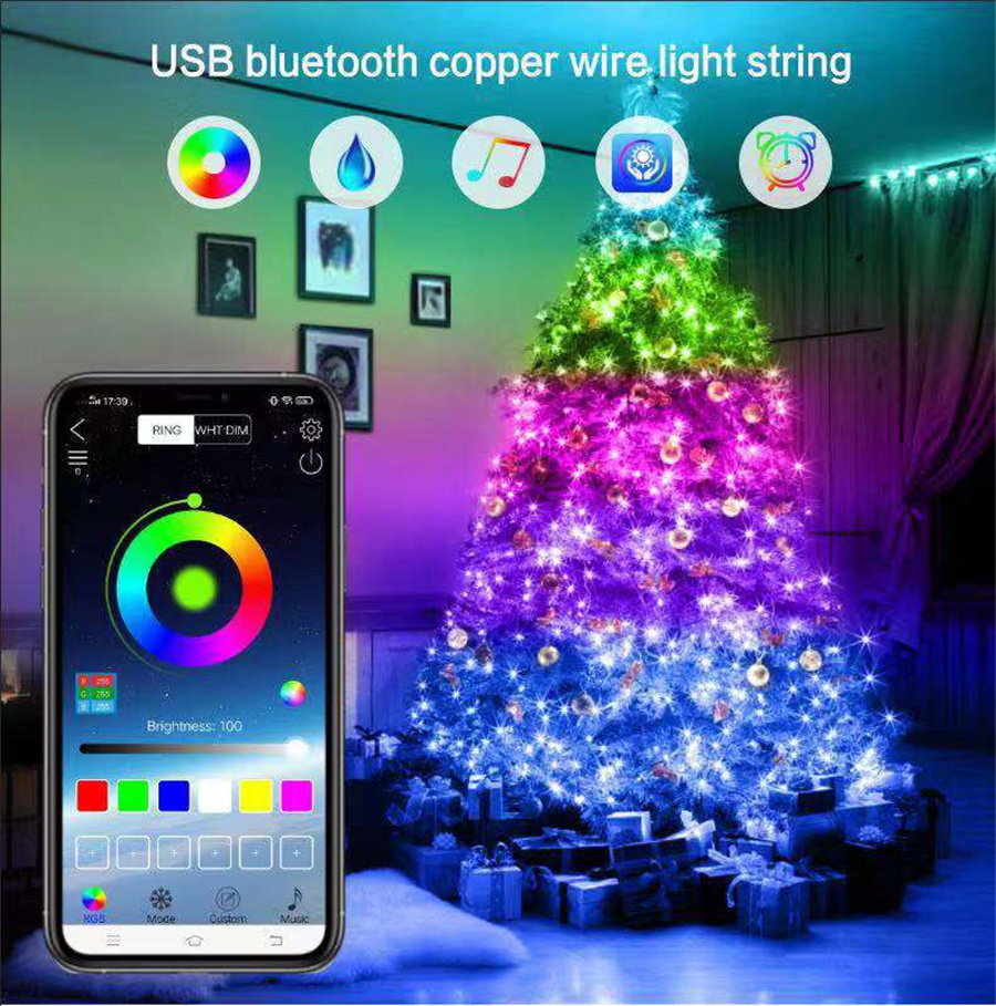 2024 New Year Smart Garland Re - đánh giá và giá Smart Garden Rooms
