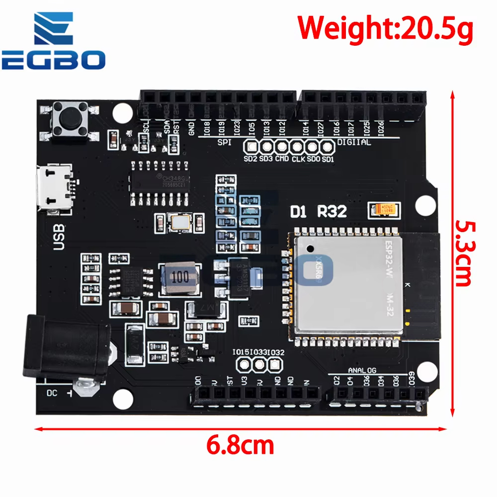 Wemos D1 R32 ESP32 IoT Develop - đánh giá và giá Smart Garden Esp32