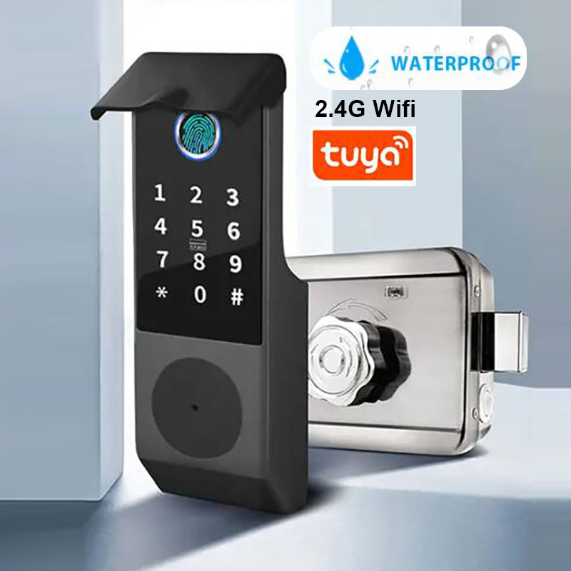 Wifi Tuya Smart Lock Waterproo - đánh giá và giá Smart Garden Gate