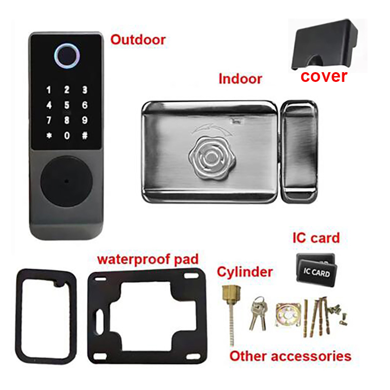 Wifi Tuya Smart Lock Waterproo - đánh giá và giá Smart Garden Gate