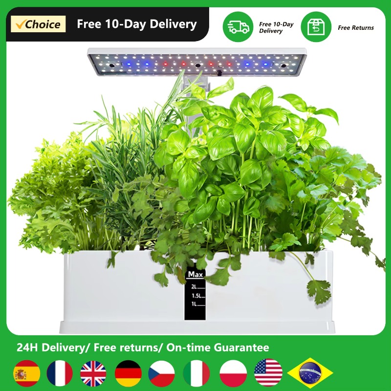 9 Pods Smart Hydroponics Growi - đánh giá và giá Smart Pod Garden