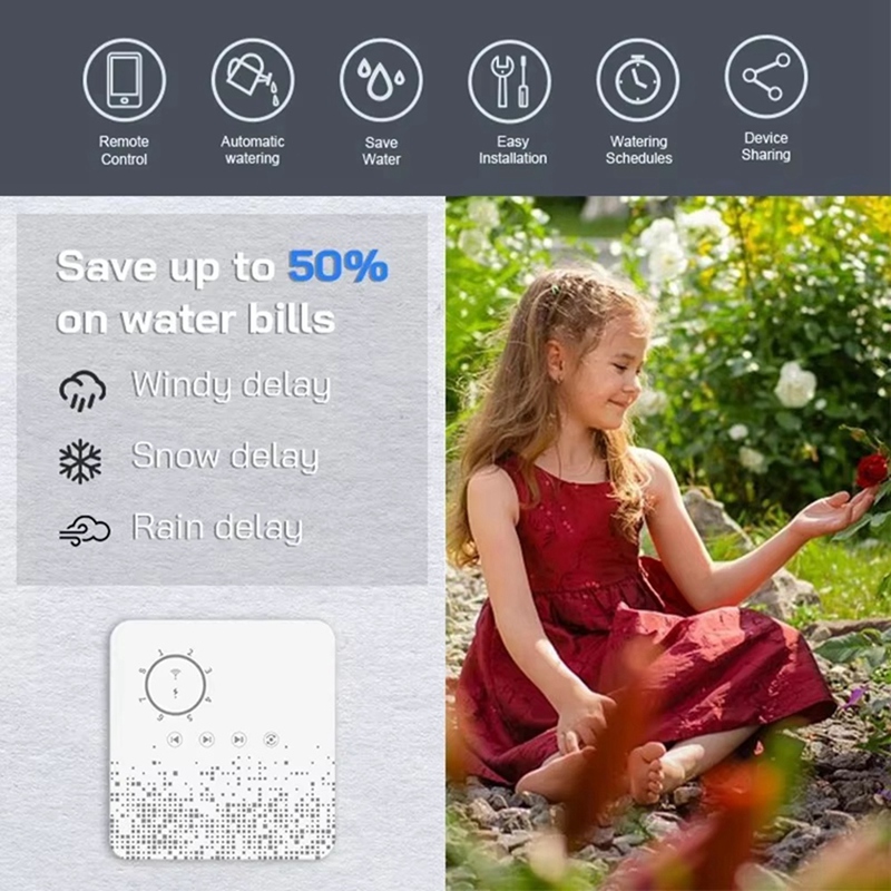 Tuya WiFi Smart Sprinkler Cont - đánh giá và giá Smart Garden Zone
