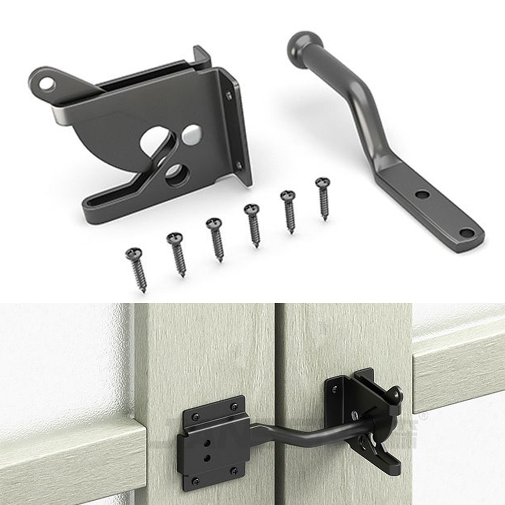 Self-Locking Gate Latch Post M - đánh giá và giá Smart Garden Gate