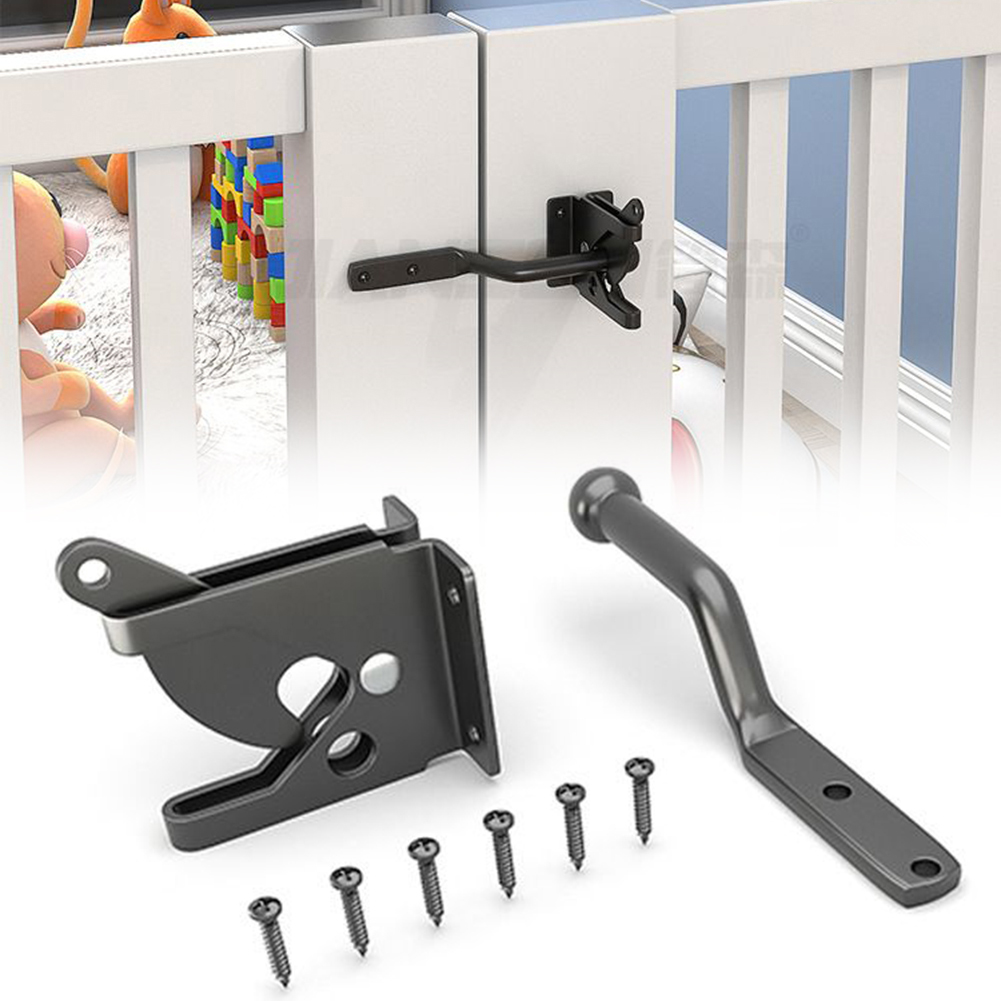 Self-Locking Gate Latch Post M - đánh giá và giá Smart Garden Gate