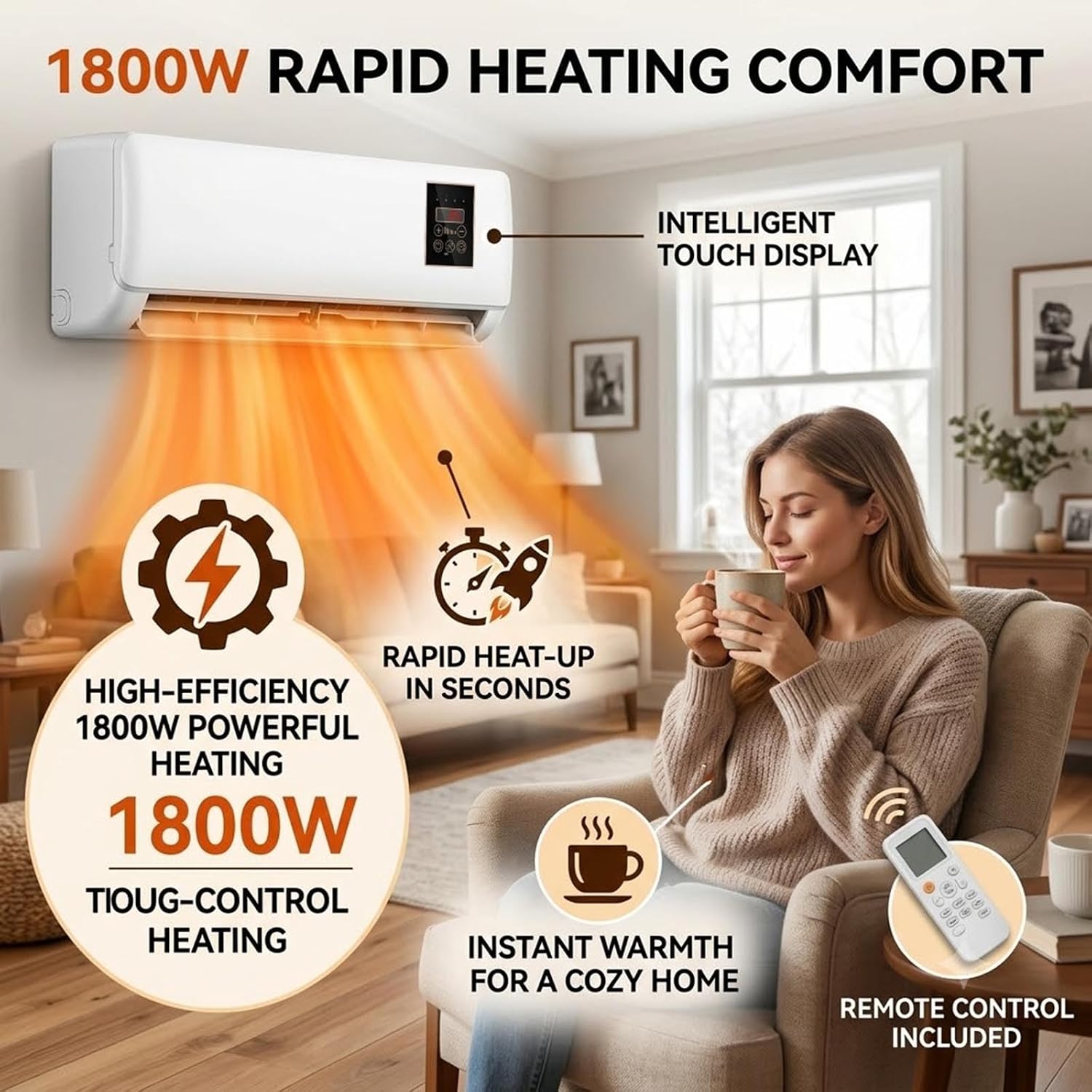 Wall Mounted Air Conditioner 2 - đánh giá và giá Smart Garden Rooms
