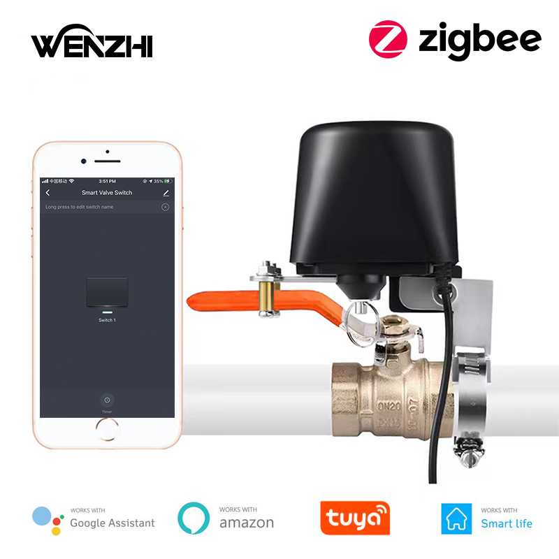 ZigBee Water/Gas Valve Remote  - đánh giá và giá Smart Garden Gate