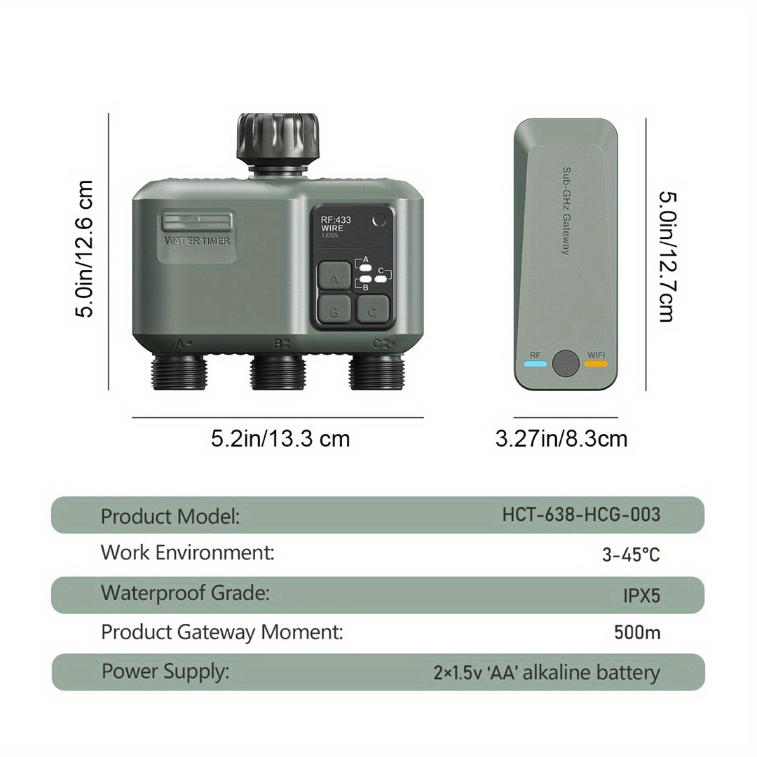 Eshico Smart Sprinkler Timer:  - đánh giá và giá Smart Garden Zone