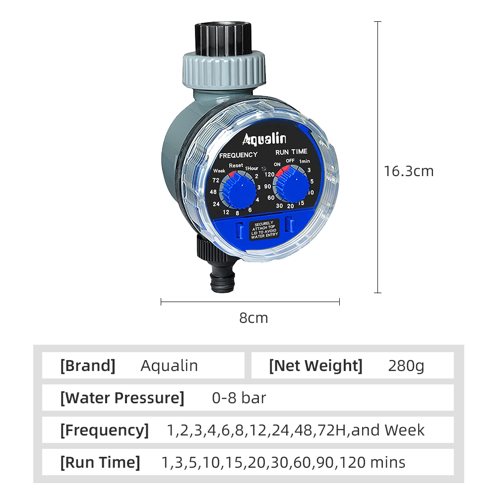 Garden Watering Timer Ball Val - đánh giá và giá Smart Garden Irrigation