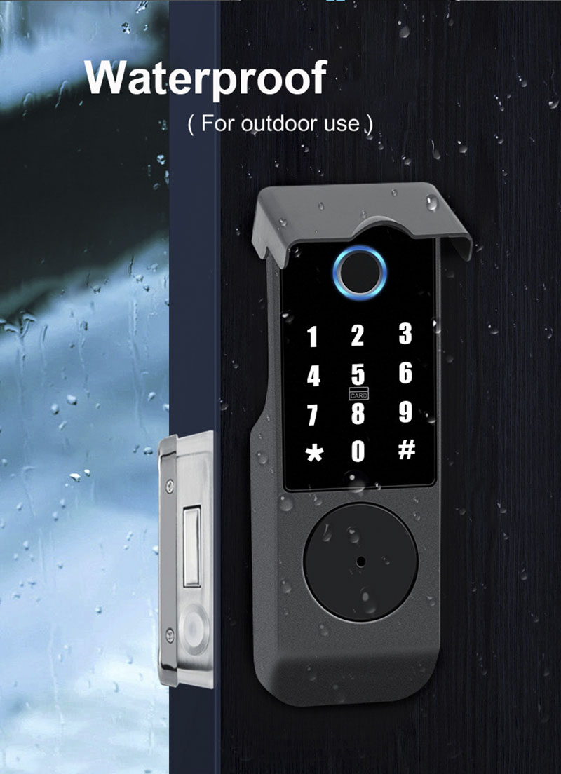 Waterproof Tuya Wifi Smart Ele - đánh giá và giá Smart Garden Gate