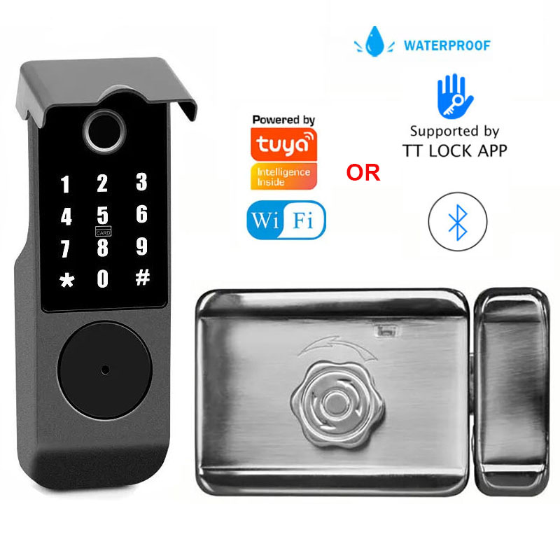 Waterproof Tuya Wifi Smart Ele - đánh giá và giá Smart Garden Gate