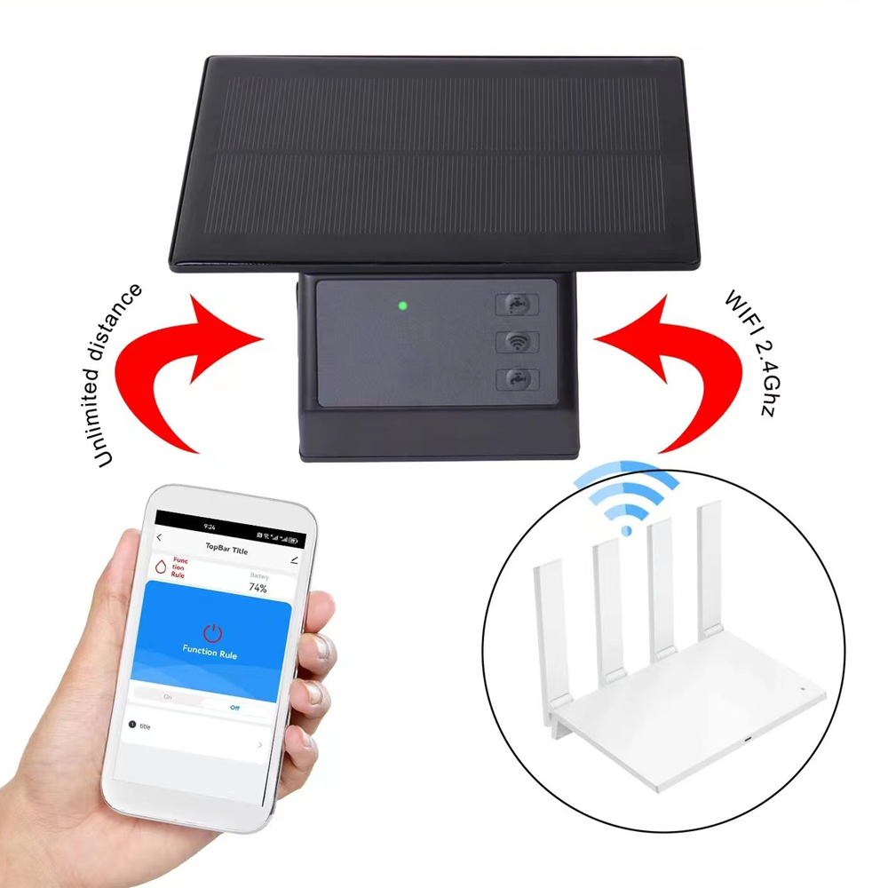 Tuya WiFi Solar Water Pump Tim - đánh giá và giá Smart Garden Keeper