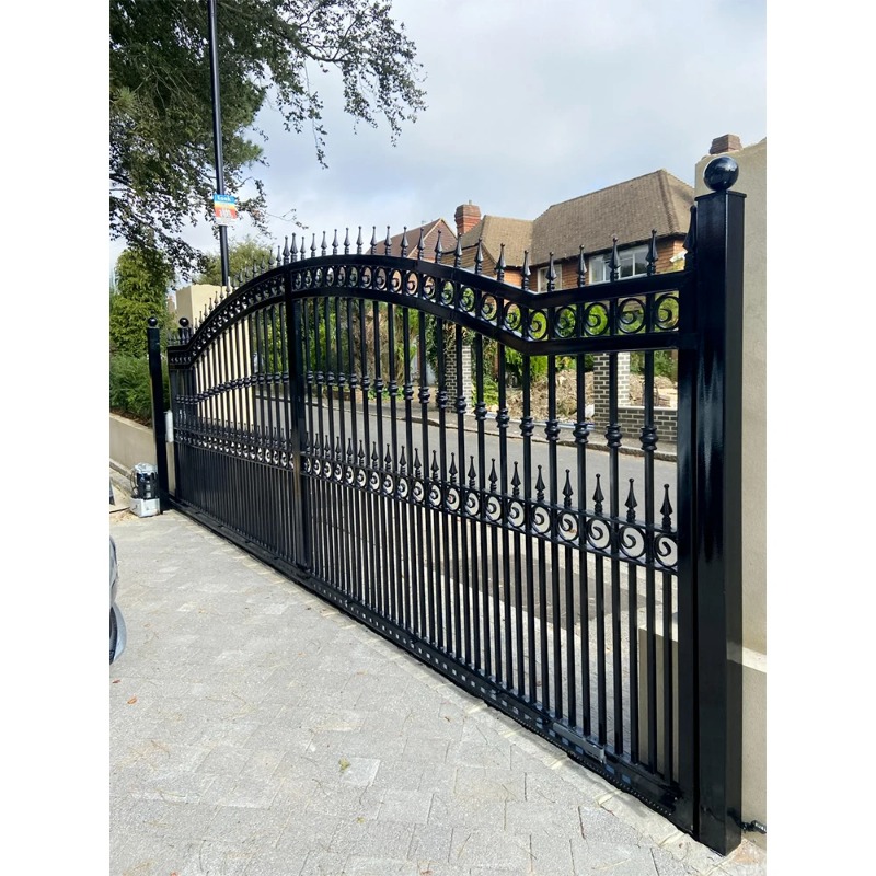 Luxury Electric Wrought Iron S - đánh giá và giá Smart Garden Gate