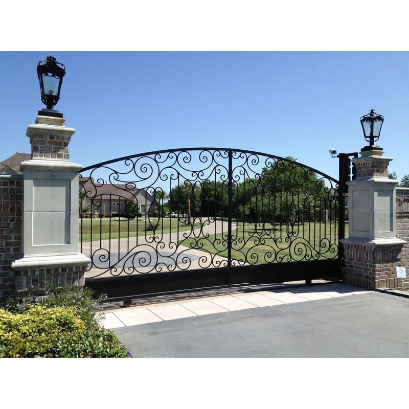 Luxury Electric Wrought Iron S - đánh giá và giá Smart Garden Gate