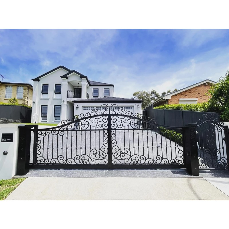 Luxury Electric Wrought Iron S - đánh giá và giá Smart Garden Gate