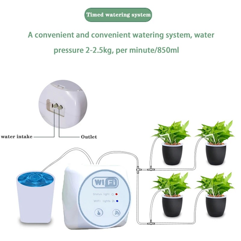 Wifi Lazy automatic watering s - đánh giá và giá Smart Garden Keeper
