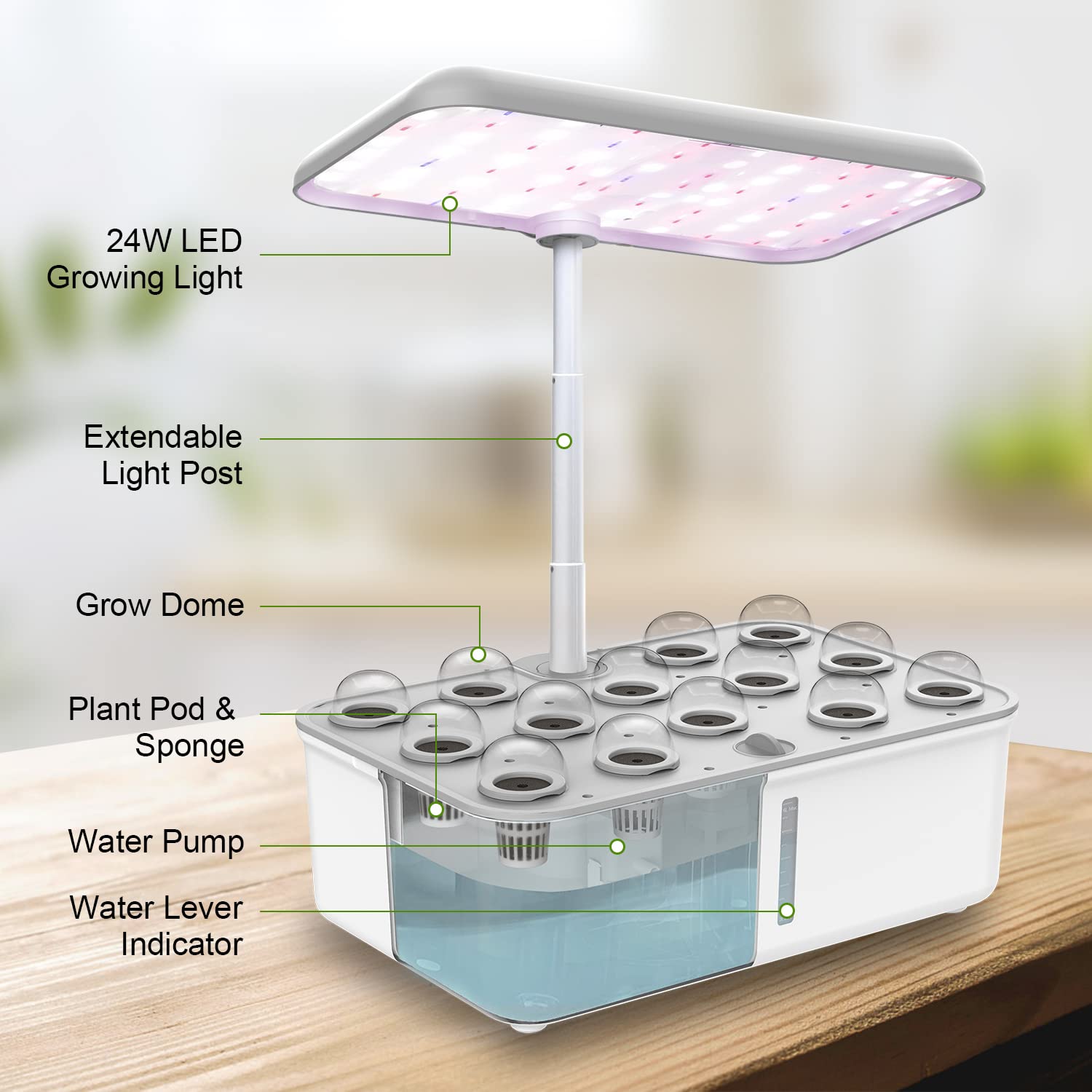 Tuya Wifi Hydoponics Growing S - đánh giá và giá Smart Garden Gate