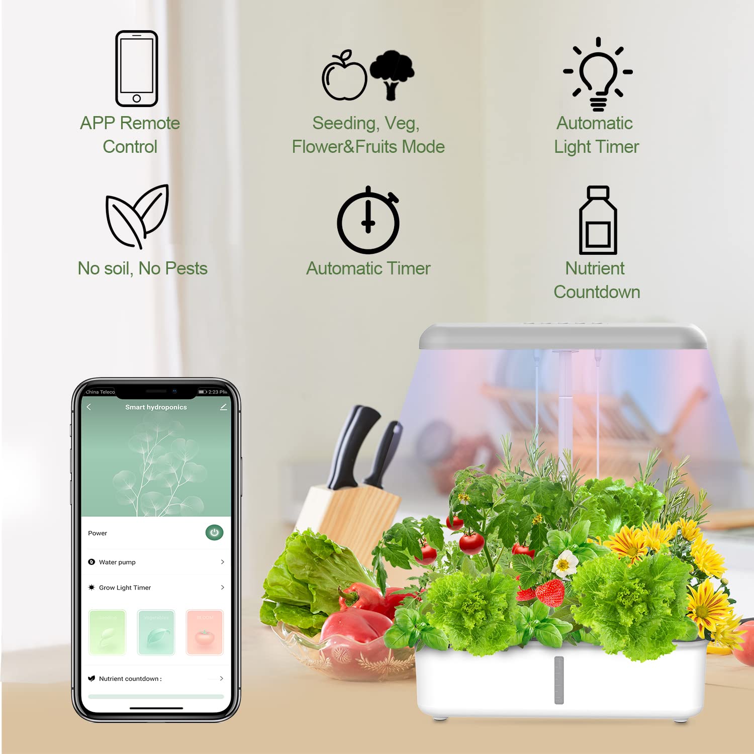 Tuya Wifi Hydoponics Growing S - đánh giá và giá Smart Garden Gate